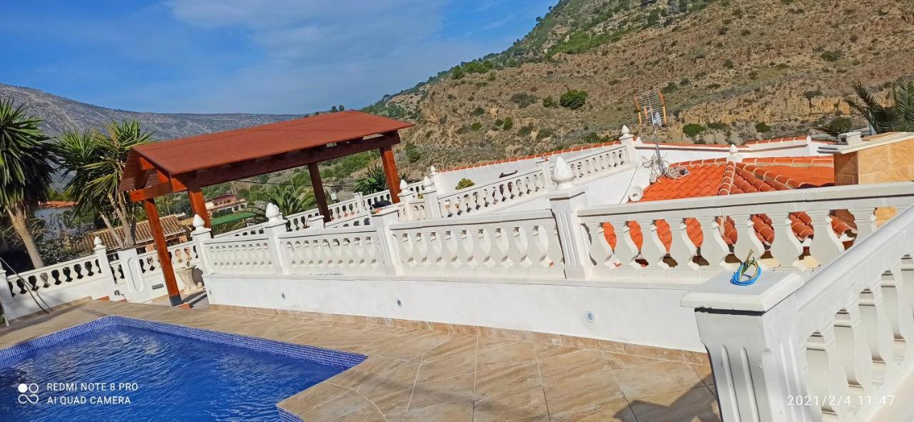 Villa Med Panoramautsikt Med Privat Pool I Calpe, Costa Blanca, Spanien Eksteriør billede