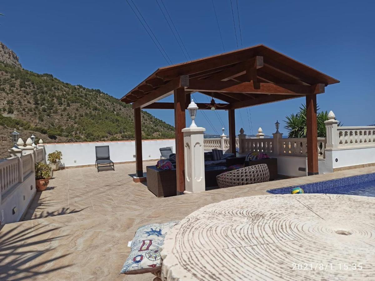 Villa Med Panoramautsikt Med Privat Pool I Calpe, Costa Blanca, Spanien Eksteriør billede