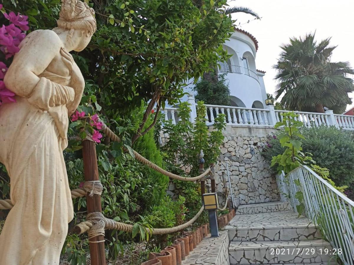 Villa Med Panoramautsikt Med Privat Pool I Calpe, Costa Blanca, Spanien Eksteriør billede