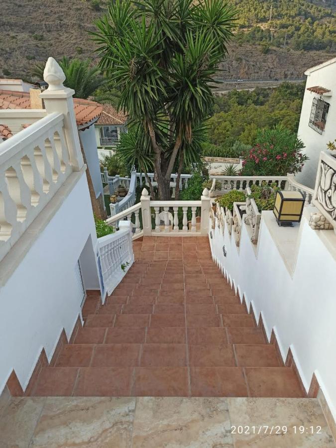 Villa Med Panoramautsikt Med Privat Pool I Calpe, Costa Blanca, Spanien Eksteriør billede