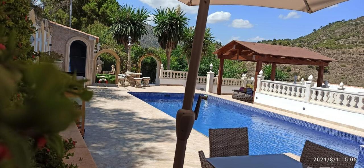 Villa Med Panoramautsikt Med Privat Pool I Calpe, Costa Blanca, Spanien Eksteriør billede
