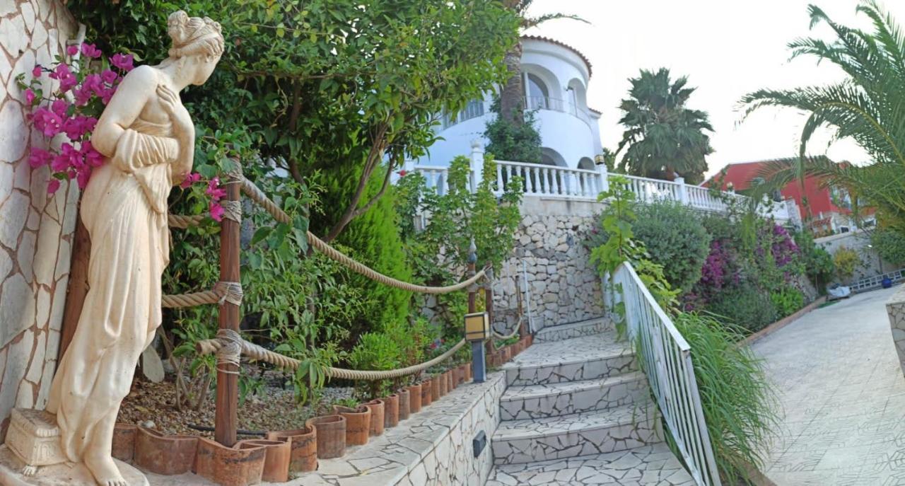 Villa Med Panoramautsikt Med Privat Pool I Calpe, Costa Blanca, Spanien Eksteriør billede
