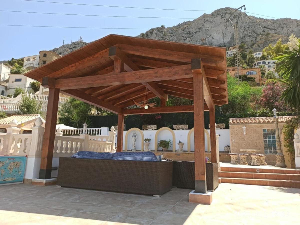 Villa Med Panoramautsikt Med Privat Pool I Calpe, Costa Blanca, Spanien Eksteriør billede